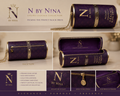 N by Nina Royal Cylinder Case-Signature Purple
