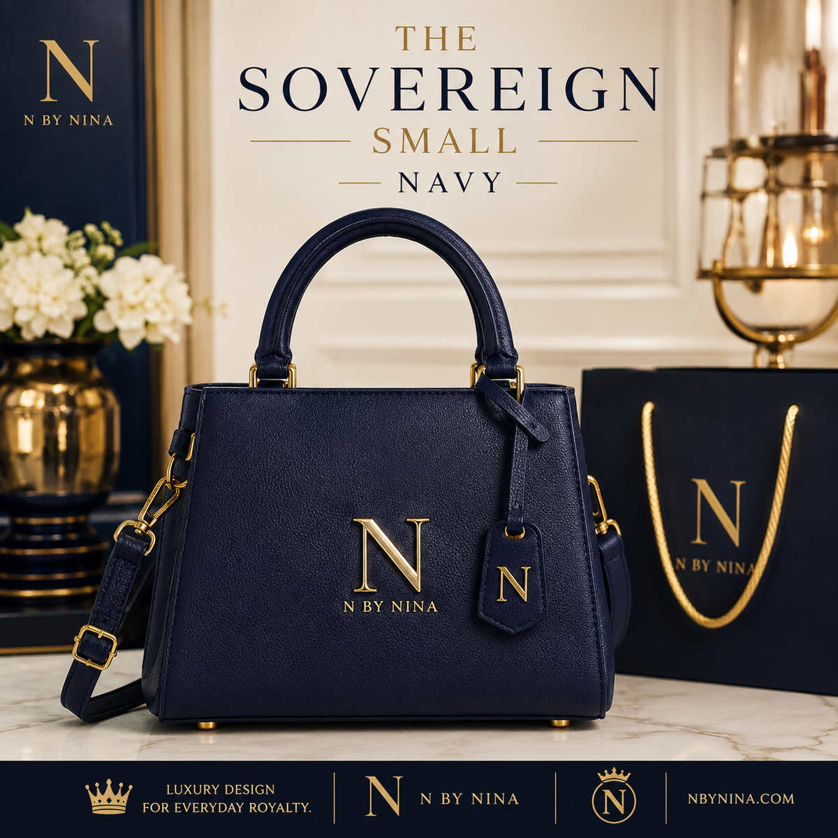 N by Nina Sovereign Small — Navy